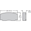 Polymatrix H Brake Pads Calipers: Wilwood STR - image 1