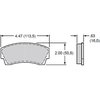 Polymatrix H Brake Pads Calipers: AP, Alcon - image 2