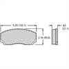Polymatrix H Brake Pads Calipers: AP - image 1
