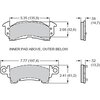 Polymatrix H Brake Pads Calipers: OEM - GM D52 Type, Wilwood GM II, GM III, Coleman, Howe, Outlaw, Sierra/JFZ - image 2