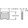 Polymatrix H Brake Pads Calipers: AP LD-19, FF1600, Alcon - image 1