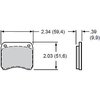 Polymatrix H Brake Pads Calipers: AP LD-19, FF1600, Alcon - image 2