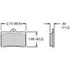 Polymatrix H Brake Pads Calipers: Wilwood GP 320 - image 1