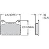 Polymatrix H Brake Pads Calipers: Wilwood Powerlite - image 2