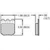 Polymatrix Q Brake Pads Calipers: Wilwood DLS, Aerospace, M-W, Outlaw, Sierra/JFZ, Strange, US Brake - image 1