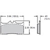 Polymatrix Q Brake Pads Calipers: Wilwood DL w/ bridgebolt, M-W, Strange - image 1