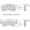 Polymatrix Q Brake Pads Calipers: OEM - GM D52 Type, Wilwood GM II, GM III, Coleman, Howe, Outlaw, Sierra/JFZ - image 1
