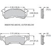 Polymatrix Q Brake Pads Calipers: OEM - GM D52 Type, Wilwood GM II, GM III, Coleman, Howe, Outlaw, Sierra/JFZ - image 2