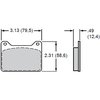 Polymatrix Q Brake Pads Calipers: Wilwood Powerlite - image 2