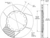 160-15874 GT 72 Curved Vane Rotor - image 2