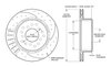160-16453-BK SRP Drilled Performance Rotor and Hat - image 2