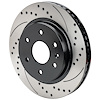 160-16512-BK SRP Drilled Performance Rotor and Hat - image 1