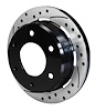 160-16622-BK SRP Drilled Performance Rotor and Hat - image 1