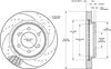 160-16717-BK SRP Drilled Performance Rotor and Hat - image 2