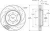 160-16718-BK SRP Drilled Performance Rotor and Hat - image 2