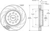 160-16965-BK SRP Drilled Performance Rotor and Hat - image 2