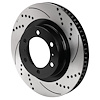 160-17119-BK SRP Drilled Performance Rotor and Hat - image 1