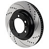 160-17372-BK SRP Drilled Performance Rotor and Hat - image 1