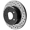 160-17532-BK SRP Drilled Performance Rotor and Hat - image 1