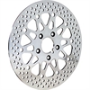 Rear Stainless Steel Brake Rotor 1984-99 Harley-Davidson - image 1
