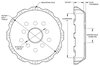 170-15555 Big Brake Hat - Flared Bell - image 2