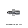 Master Cylinder Adapter Fitting -3AN Male to 7/16''-20 - image 1