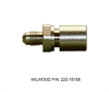 Chassis Adapter Fitting -3AN Male to 3/8''-20 - image 1