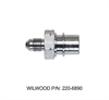 Chassis Adapter Fitting -3AN Male to M10 x 1.00 BF