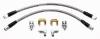 Stainless Steel Braided Flexline Kit, 14 in., -3 to 3/8-24 90-Degree - image 1