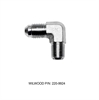 Caliper Inlet Adapter Fitting -4AN Male to 1/8''-27 INPT Male