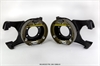 BRACKET KIT DISC/DRUM 12 BOLT CHEVY 2.91 - image 1