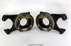 BRACKET KIT DISC/DRUM 12 BOLT CHEVY 2.75 - image 1