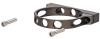 Single Billet Aluminum Reservoir Bracket for Billet Brake/Clutch Reservoirs w/2.450 in. Nominal Diameter [Gray Anodized] - image 1