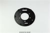 PLATE BACKING MOPAR/DANA GREEN/SNAP RING - image 1