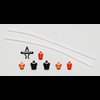 Master Cylinder Bleeding Kit Includes All Necessary Hose & Fittings - image 2