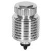 Direct-Mount Lightweight Finned Billet Aluminum Brake/Clutch Reservoir for Select Wilwood Master Cylinders [Polished Finish] - image 1