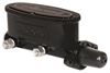 Aluminum Tandem Master Cylinder, 1.00 in. Bore, Black E-Coat