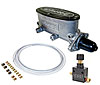 Aluminum Master Cylinder Kit Tandem Chamber