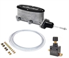 Aluminum Master Cylinder Kit Tandem Chamber - image 1
