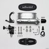 Aluminum Tandem Master Cylinder Kit [Ball Burnished (Polished) Finish] - image 2