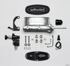Aluminum Tandem Master Cylinder Kit, 7/8 in. Bore [Ball Burnished (Polished) Finish] - image 2