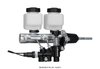 Compact Remote Tandem Master Cylinder Kit, 15/16 in. Bore [Ball Burnished (Polished) Finish] - image 2