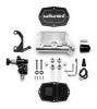 Compact Tandem Master Cylinder, 1 1/8 in. Bore - Media Burnished Finish - image 1