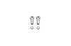 340-15595 Disc Brakes Nuts - image 1