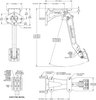 Swing or Floor Mount Tandem Master Cylinder Brake Pedal, Adjustable 6.25-7:1 Ratio - image 2