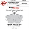 450-10598-SM ProMatrix Brake Pads - image 2