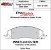 150-10-D1399K Wilwood Racing Pads - image 4