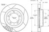 160-15757-GTB GT Vented Rotor and Hat - image 2
