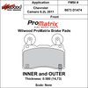 150-30-D1474K Wilwood Racing Pads - image 4