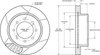 160-17593-GTB GT Vented Rotor and Hat - image 2